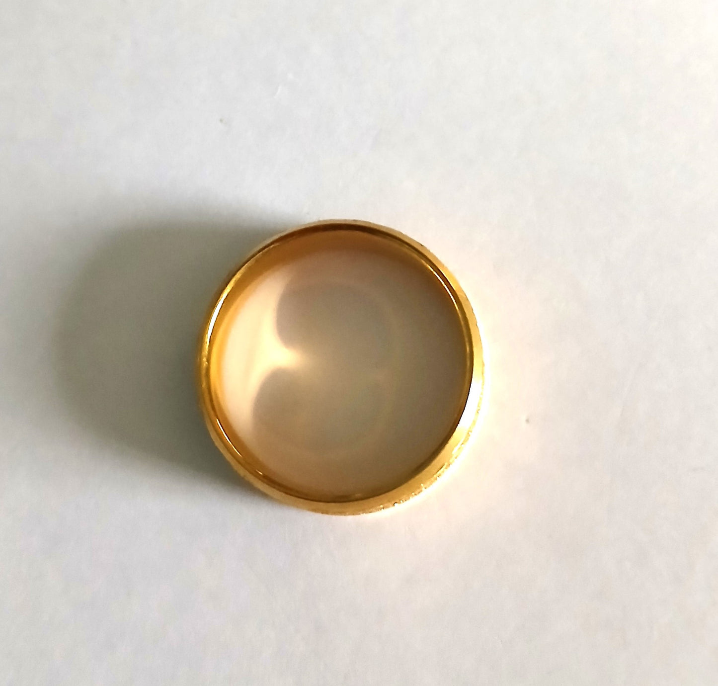 Gold-Colored Statement Ring