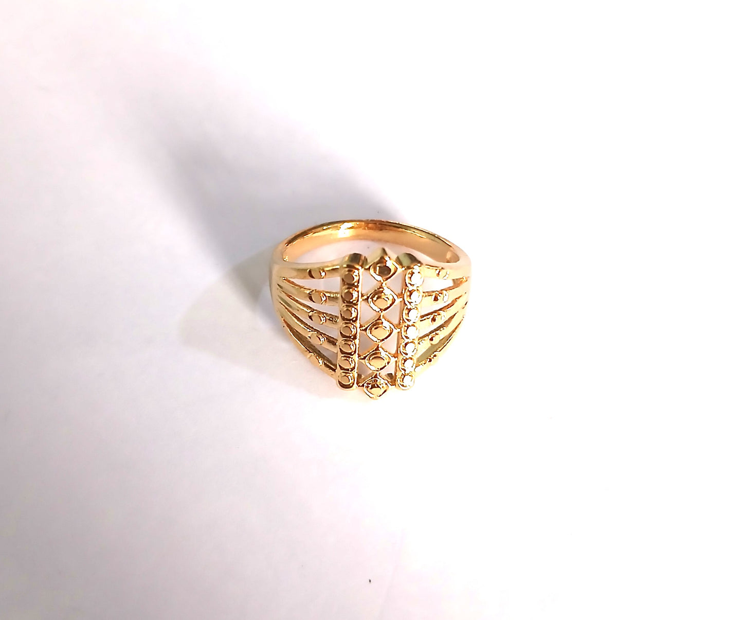 Affordable, Elegantly Designed Gold-Plated Ring