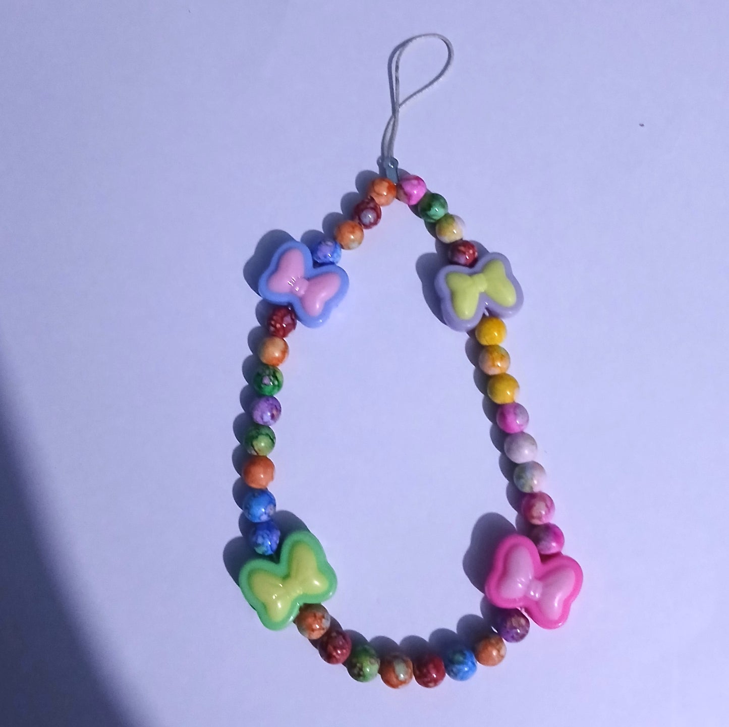 Colorful Beaded Phone Holder