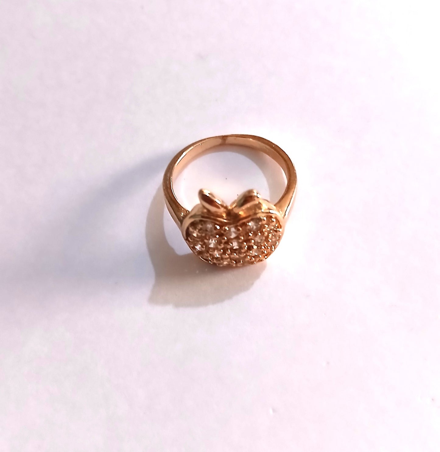 Gold Apple-Shaped Statement Ring for Women in South C Nairobi