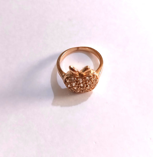 Gold Apple-Shaped Statement Ring for Women in South C Nairobi