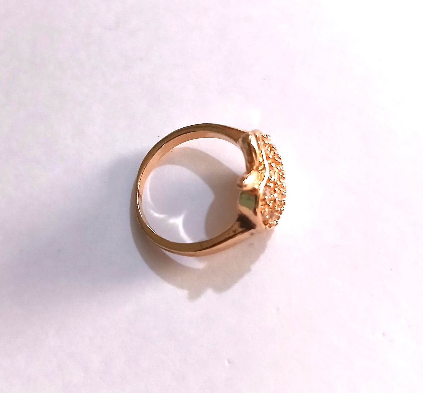 Gold Apple-Shaped Statement Ring for Women in South C Nairobi