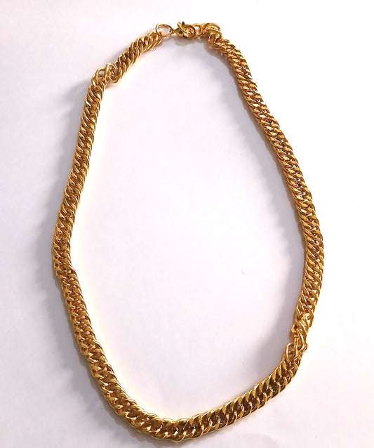 Gold-Colored Chunky Chain