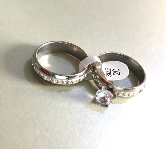 Collection of Silver Engagement Rings, Perfect for Special Occasions in South C, Nairobi.