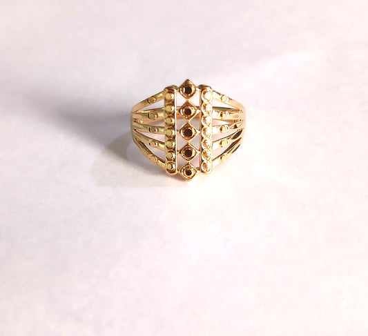 Affordable, Elegantly Designed Gold-Plated Ring