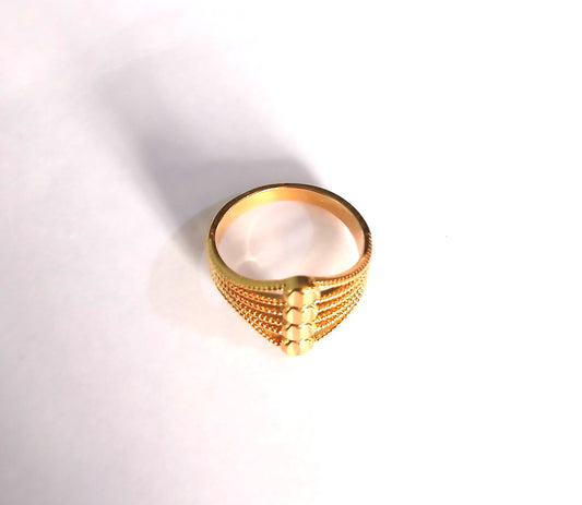 New Gold-Plated Women's Ring for Hijab Styles