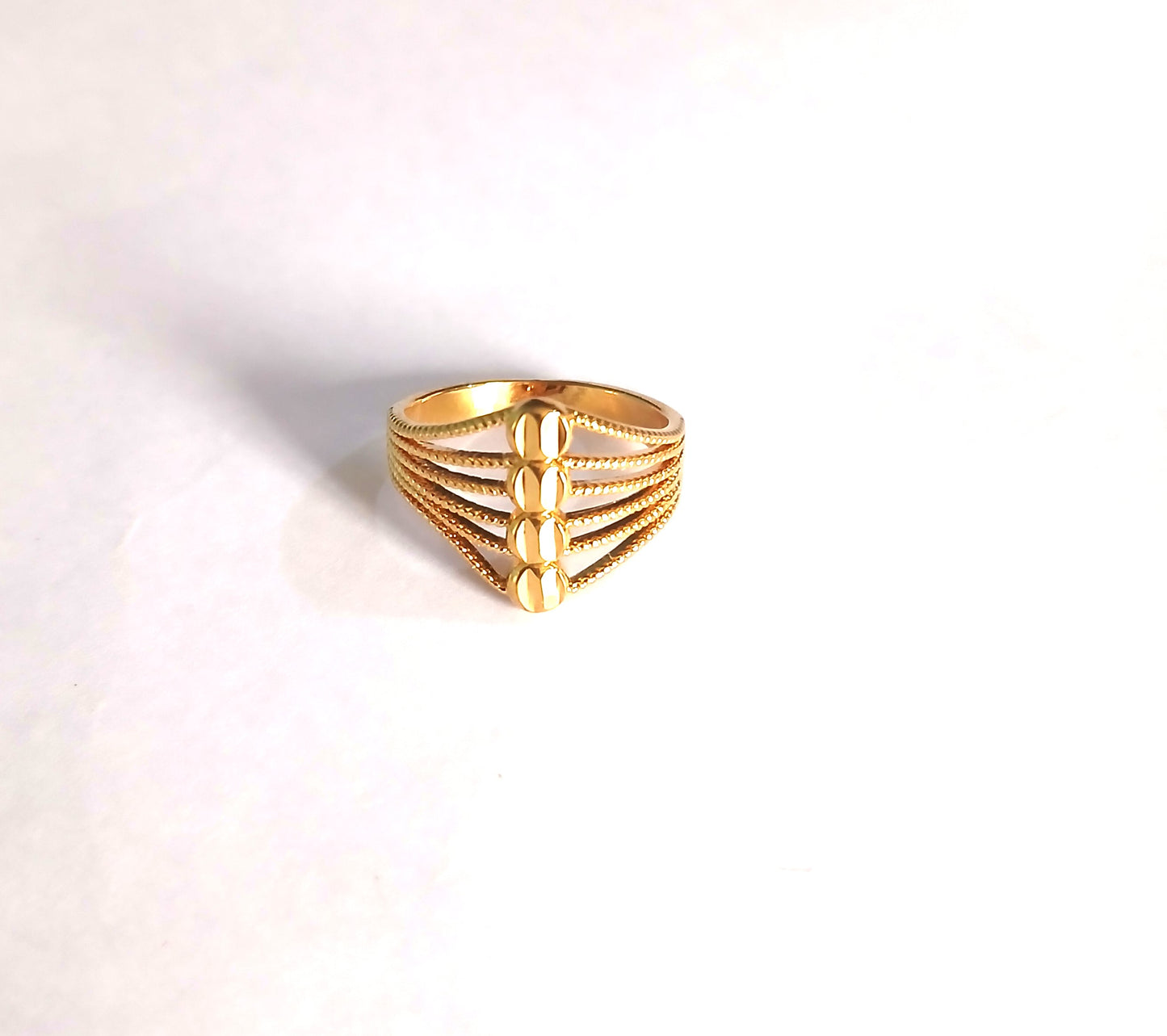 New Gold-Plated Women's Ring for Hijab Styles