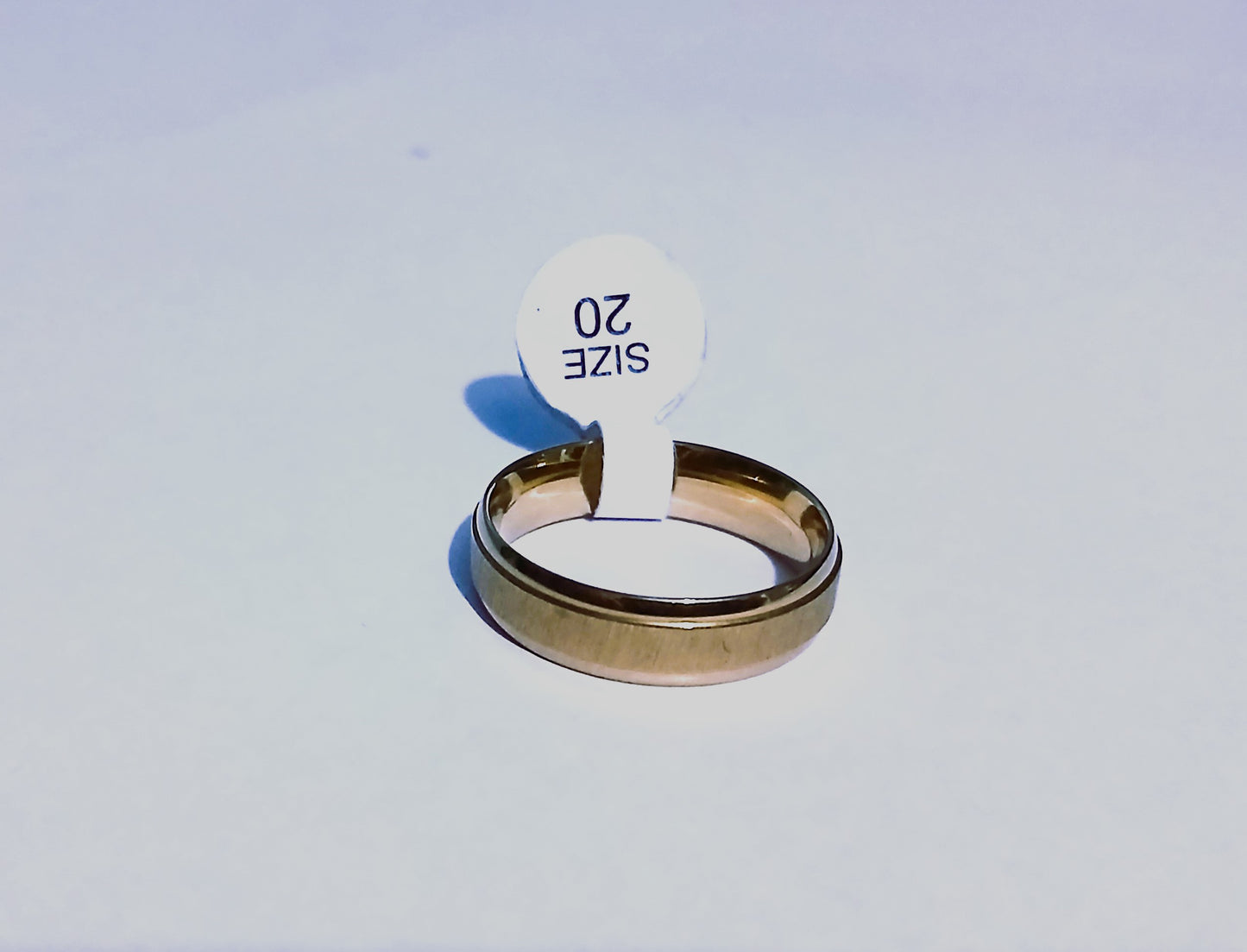 Gold-Colored Round Ring