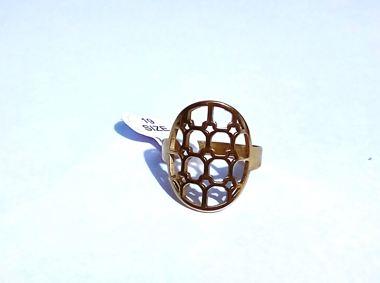 Elegant Sapphire Crown Ring
