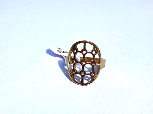 Elegant Sapphire Crown Ring