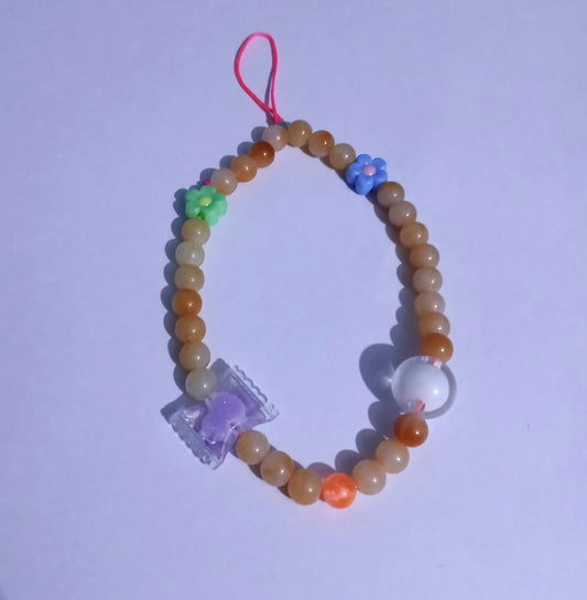 Colorful Beaded Phone Holder