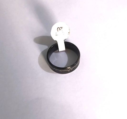 Elegant Sterling Black Ring – South C Nairobi