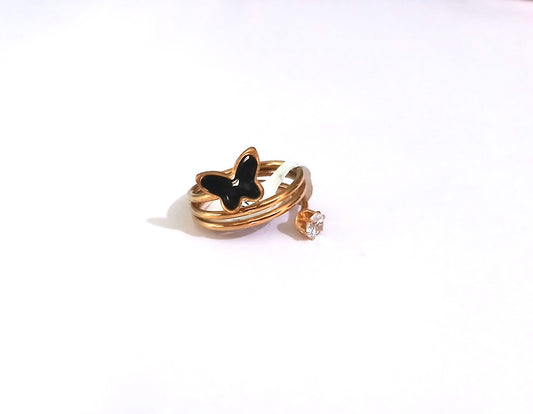Rose Gold Statement Ring – Modern Nairobi Jewelry