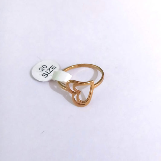Gold Heart-Shaped Ring – Timeless Jewelry from South C Nairobi