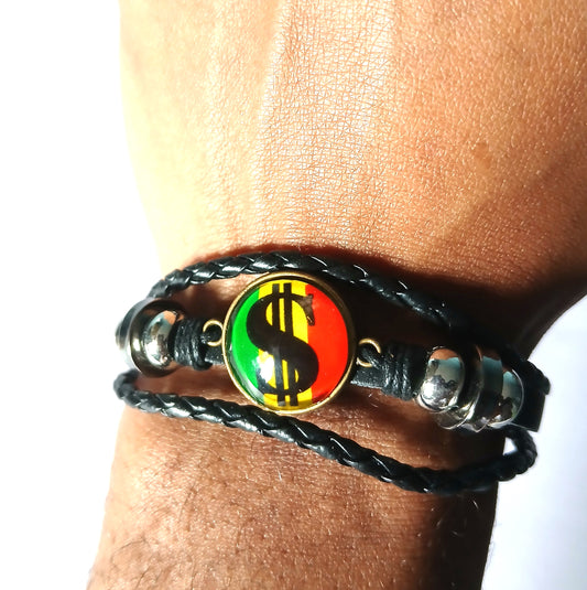 Rastafarian Street Style Bracelet – Confidence Meets Culture