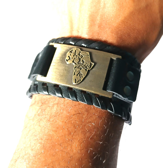 African Map Custom Bracelet – Handmade in South C Nairobi