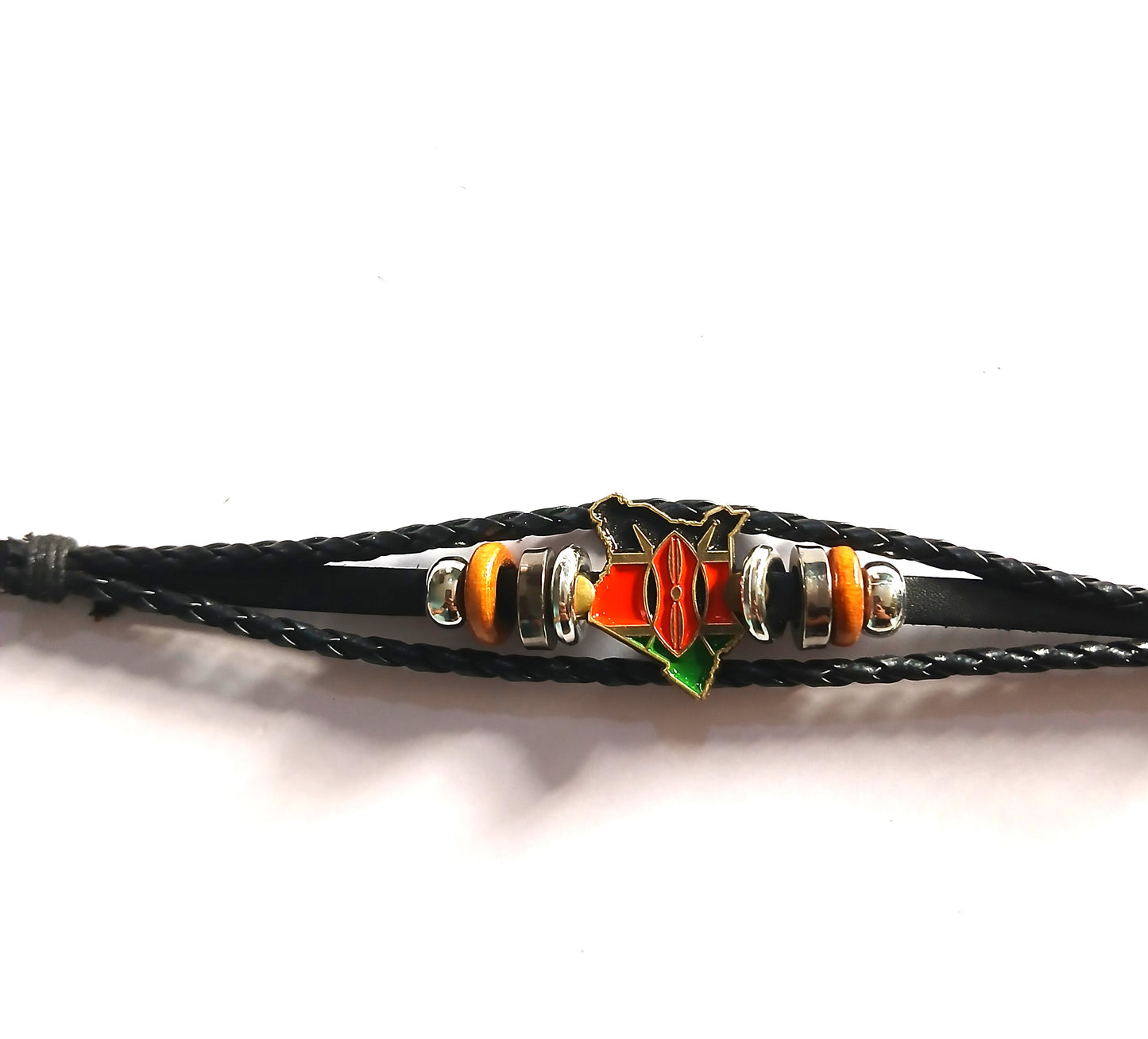 Custom Kenya Map Bracelet with Flag Colors – Nairobi South C