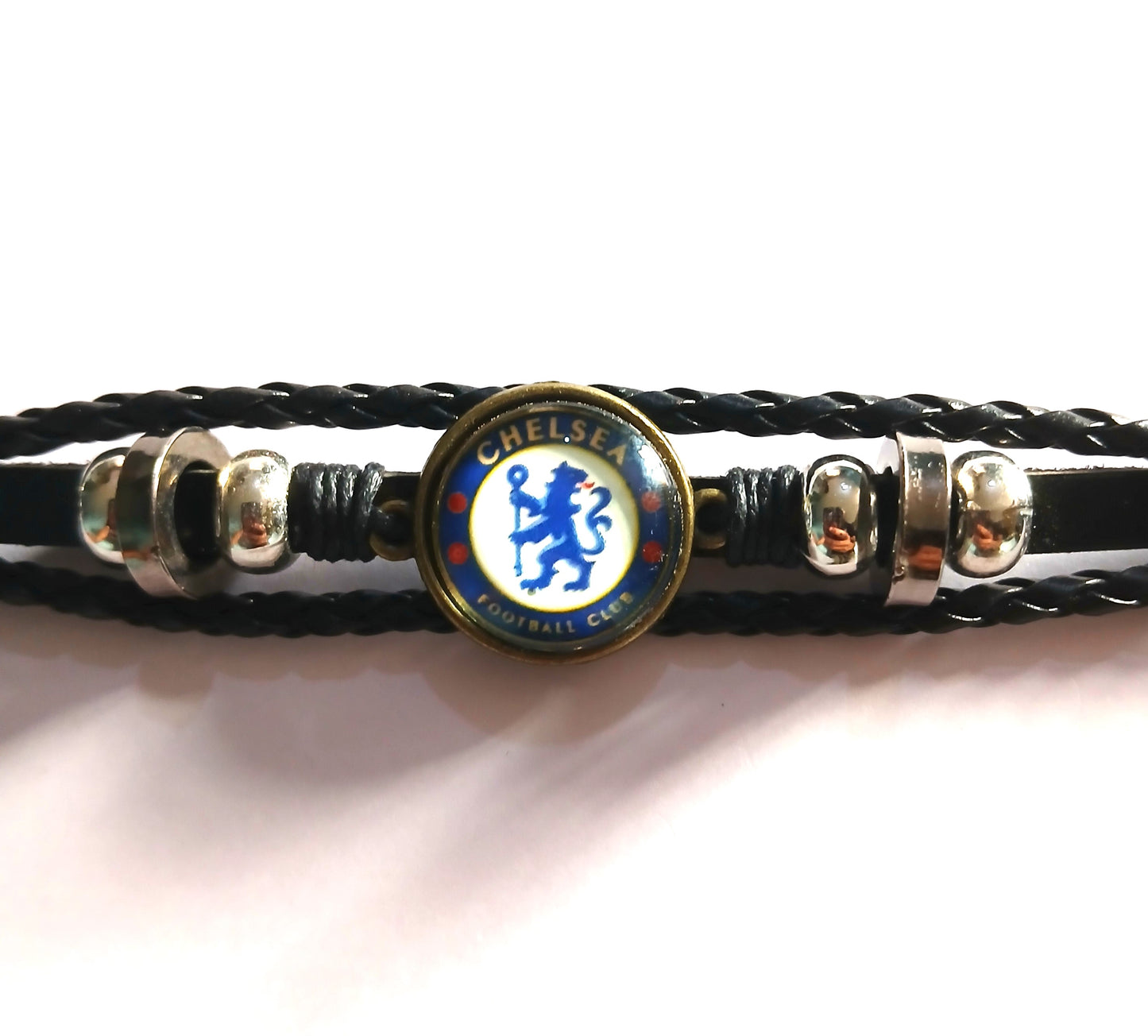 Custom Black Chelsea Fan Bracelet – Nairobi South B
