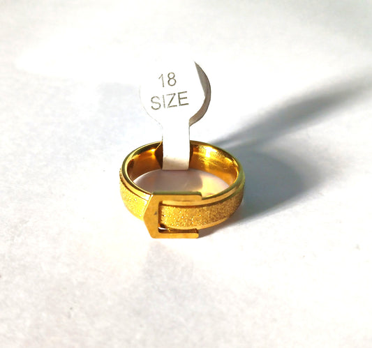 Opulent Gold-Colored Ring