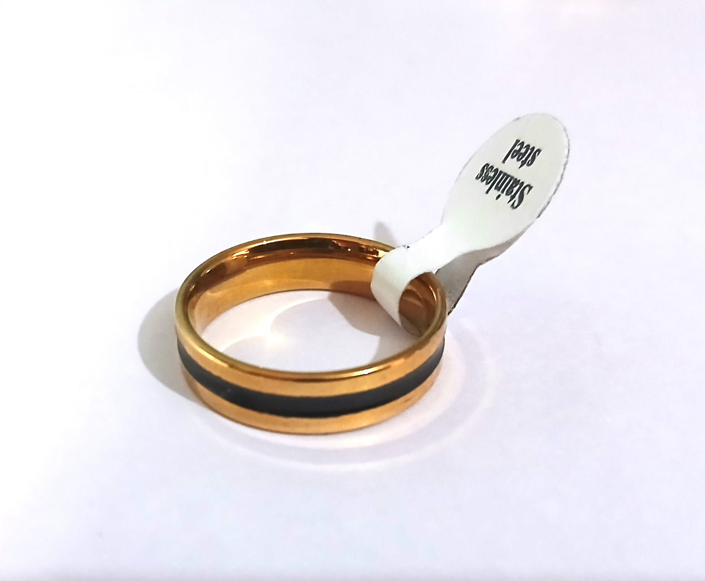 Affordable gold-colored wedding- ring – South C Nairobi – Hikmah Jewelry