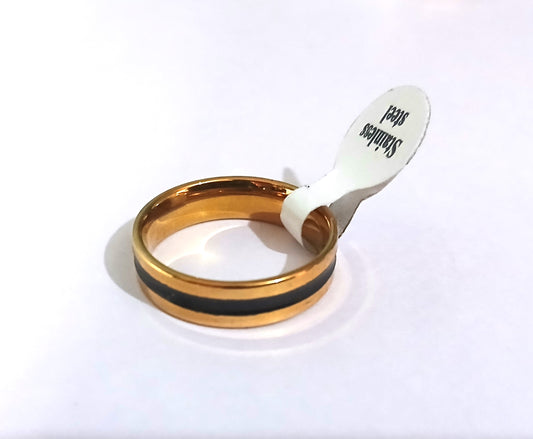 Affordable gold-colored wedding- ring – South C Nairobi – Hikmah Jewelry